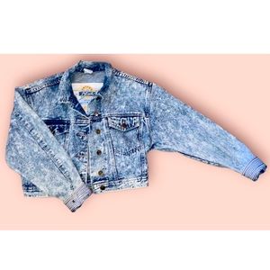 Vintage Anchor Blue Jean Jacket